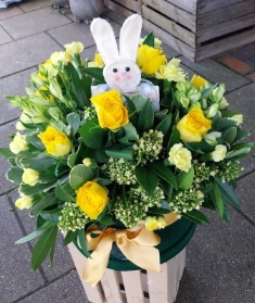 Easter bunny hatbox